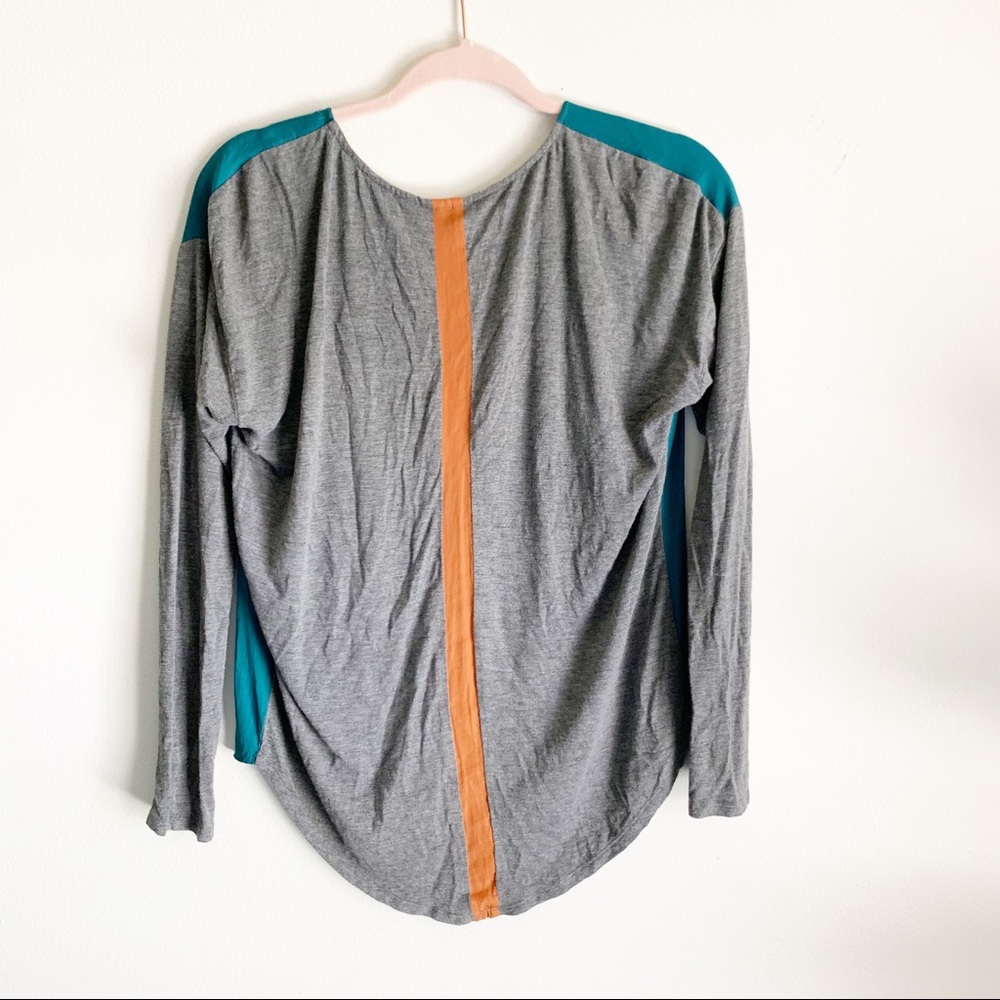 Dolan Anthropologie Gray Teal Long Sleeve XS Short - Picture 2 of 6